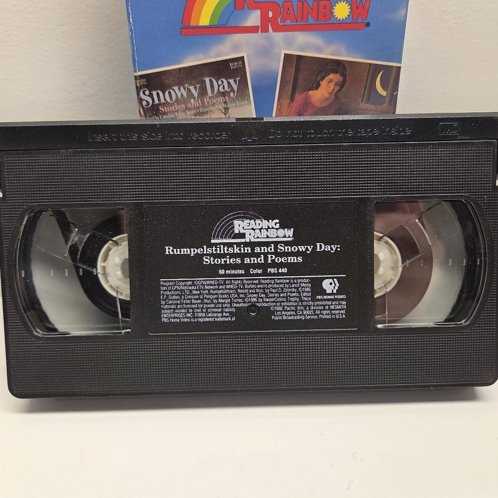 PBS Reading Rainbow - Rumpelstiltskin & Snowy Day: Stories And Poems 1986 1992 - Picture 8 of 9